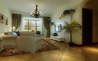 現代簡約四居室180平米9.6萬 名士豪庭裝修案例 青島房天下家居裝修網