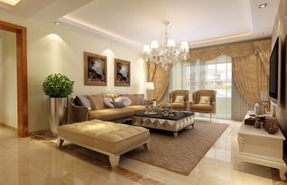 簡歐風格三居室135平米5.1萬 中鐵 逸都國際裝修案例 濟南房天下家居裝修網