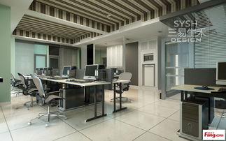 現(xiàn)代簡約一居室60平米4萬 萬達廣場寫字樓裝修案例 濟南房天下家居裝修網(wǎng)