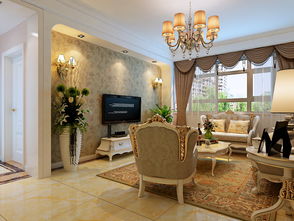 簡歐風格三居室裝修效果圖136平米19萬簡歐風格三居室裝修案例大全 北京裝修設計 北京房天下家居裝修網