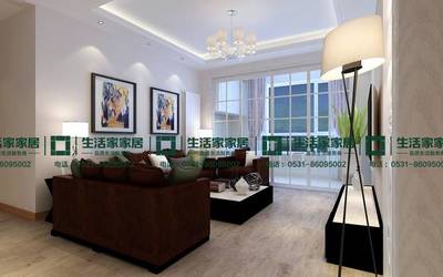 濟南東城逸家150平現代簡約風格家庭裝修設計案例