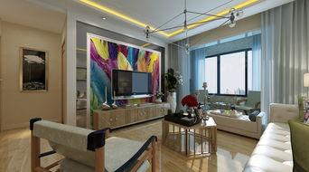 現(xiàn)代簡約二居室95平米3.8萬 凱旋公館裝修案例 濟南房天下家居裝修網(wǎng)