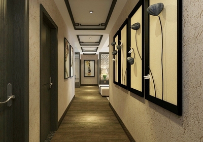 濟南華潤紫云府新中式風格家庭裝修設計案例