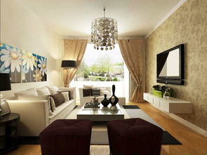 濟南91 120平米田園風格裝修樣板間