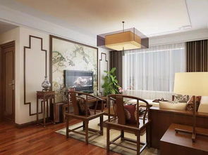 142平中式現代三居裝修效果案例 百合花園裝修實景圖賞析 土巴兔家居室內裝修設計效果圖