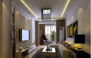 濟南香格里現(xiàn)代簡約二居室裝修效果圖 89平米3萬預(yù)算案例分享