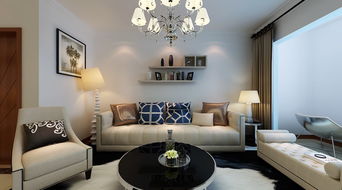 現(xiàn)代簡(jiǎn)約，構(gòu)筑溫馨港灣——濟(jì)南重汽翡翠外灘93㎡二居室9萬裝修案例賞析